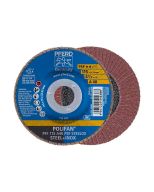 DISCO TRASLAPADO POLIFAN METAL INOXIDABLE 4.1/2" GRANO 40 PSF (CAJA 10 UDS.) PFERD