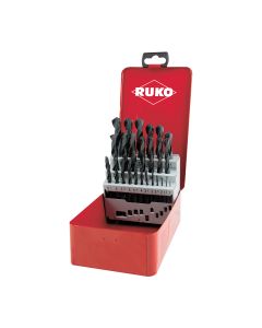 JUEGO DE BROCAS HSS-G METRICO DIN 338 TIPO N RUKO