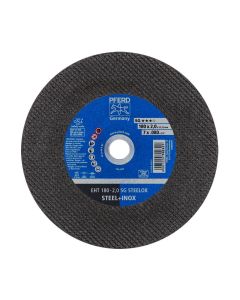 DISCO DE CORTE METAL INOXIDABLE 7" - 2.0MM SG (CAJA 25 UDS.) PFERD